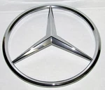New Genuine Mercedes Benz Star Emblem Oem Part No. 2518880086. Fixed Price $65.99.