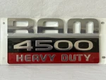 New Dodge Ram 4500 Heavy Duty Emblem Badge Nameplate Oem Mopar 55277315AC. Fixed Price $29.95.