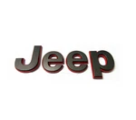 Wrangler 75TH Anniversary Bronze & Red "jeep" Grille Badge New Oem. Fixed Price $28.69.