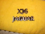 Jaguar 1986 XJ6 S3 Rear Trunk Lid Chrome Metal Set Of 2 Emblems. Fixed Price $56.58.