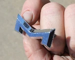1963 Plymouth Fury Chrome Letter "m" Emblem 2417370 Oem. Fixed Price $29.99.