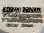 2014 - 2021 Toyota Tundra Iforce 5.7L V8 SR5 Badge Oem. Fixed Price $75.00.