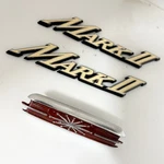 Toyota Corona Mark 2 Side And Grille Badge Emblem Set Of 3 Piece. Fixed Price $61.00.