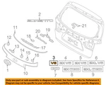 Kia Oem 16-18 Sorento Lift Gate-emblem Badge Nameplate 86323C6000. Fixed Price $26.25.