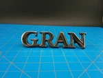 Vintage Ford Gran Chrome Metal Emblem Badge D20B-16098-EA Oem Classic Car Part. Fixed Price $34.99.
