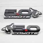 Chrome Howling Coyote 5.0 Fender Emblems Fits 15-24 Mustang, F150, Swap. Fixed Price $54.86.