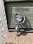 1985/93 Cadillac De Ville Chrome Hood Ornament Nice Complete. Fixed Price $48.99.