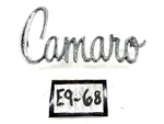 Oem 1970 1974 Chevrolet Camaro Fender Script Emblem Chrome 3974594 E9-68. Fixed Price $24.95.