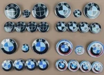 7PCS Bmw Original Competiton Black White Sport Front Rear Emblem Wheel Cap. Fixed Price $115.56.