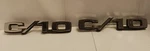 Used Oem Gm Lh Or Rh Front Fender Emblems 3940813 1969-72 Chevrolet C10 (SC16). Fixed Price $110.46.