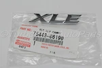 Toyota Camry 2007-2011 Xle Trunk Lid Emblem Genuine Oem 75443-06190. Fixed Price $42.34.