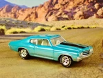 Muscle Car 1970 Chevrolet Chevelle Ss 396 V8 Cowl Induction Coupe 1/64 Q. Fixed Price $22.99.