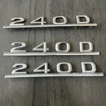 Vintage Mercedes-benz W123 240D Trunk Badge Emblem Set Chrome Oem. Fixed Price $34.99.