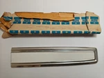 1963-1968 Dodge A100 Truck Hood Side Molding White End Cap 2584655 Nos. Fixed Price $198.82.
