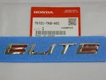 Genuine Honda (elite) Emblem Nameplate 75721-TK8-A01. Fixed Price $69.28.