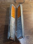 Pair Ford F-250 Hood Side Emblems Badges Reflectors C8TB16721B Vintage. Fixed Price $27.77.