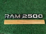 1994-2001 Dodge Ram 2500 Door Fender Nameplate Emblem 55295311 Oem 1S1. Fixed Price $14.89.