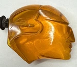 Nice Rare 1951 Pontiac Chieftain Hood Ornament- Amber Big Head-original. Fixed Price $225.00.