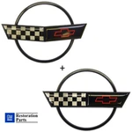 C4 Corvette 91-96 Front And Rear Emblems Official Gm Restoration Part New. Fixed Price $79.90.