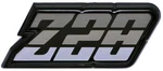 1980-81 Camaro Z28; Fuel Door Emblem; Charcoal; With Hardware; Gm Licensed. Fixed Price $74.99.
