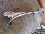 1950 Dodge Ram Front Hood Ornament Good For Re-chrome. Fixed Price $39.99.