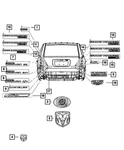 Genuine Mopar Nameplate 5113423AC. Fixed Price $100.14.