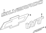 Genuine Gm Emblem 85574801. Fixed Price $52.07.