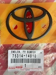 Oem Toyota Supra JZA80 MK4 Turbo Black Emblem 75314-14010. Fixed Price $29.95.