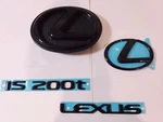 Fits Lexus IS200T Pearl Black Emblem Complete Kit 2016 Nameplate. Fixed Price $299.99.