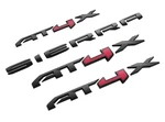 2023-2026 Gmc Sierra 1500 AT4X Emblems In Black 86532081 Oem. Fixed Price $229.98.