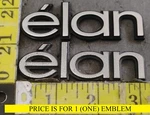 Ford Tunderbird Elan Circa 1986 Rear Emblem E4SB 6342550 Aa (4845). Fixed Price $10.00.