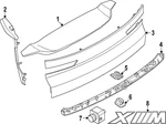 Genuine Bmw Nameplate 51-14-5-A0E-480. Fixed Price $62.50.