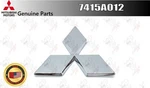 Mitsubishi Genuine Lancer Evo 8 9 Rear Triple Diamond Emblem 7415A012 Oem. Fixed Price $36.00.