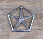 Vintage 1990 Dodge Shadow 1985-1989 Lancer Pentastar Emblem Badge Oem #4328828. Fixed Price $16.95.