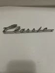 Vintage Amc 3460389 Early Rambler Classic Chrome Fender Emblem. Fixed Price $32.95.