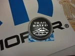 Jeep Wrangler Trail Rated Round Metal Emblem Nameplate Oem Mopar New. Fixed Price $96.21.