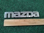 Mazda Chrome Rear Emblem Badge Logo Nameplate Oem 5.75 Inch 1S4. Fixed Price $15.99.