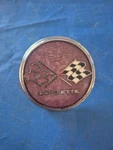 75-76 Corvette Fuel Door Emblem Oem 347915. Fixed Price $39.99.