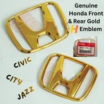 Genuine Honda Gold Front Rear Emblem Badge Civic City Jazz 2001-2025. Fixed Price $44.59.