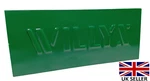 Willys Stamp Green Name Plate Fits For Jeep. Fixed Price $79.75.