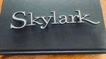 Vintage Buick Skylark Emblem Badge W/ Mounting Posts 7-1/4 Long 7736039. Fixed Price $8.00.