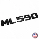 Benz Ml 550 Amg Letter Emblem Trunk Logo Nameplate Badge Decorate Sport Black. Fixed Price $15.99.