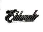 Nos 79-85-86-91 Eldorado Cadillac Trunk Script Emblem Front Fender Name Plate Gm. Fixed Price $71.10.