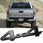 Black 4X4 Logo Badge Trunk Fender Emblem Sticker For Toyota Tacoma Tundra Van. Fixed Price $9.98.
