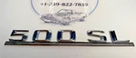 Mercedes Benz R129 500SL Trunk Emblem Badge Chrome Oem Rear Deck Lid. Fixed Price $45.00.