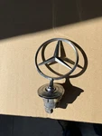 1994 - 2007 Mercedes Various Models Hood Ornament Emblem Logo Star Silver Band. Fixed Price $24.99.