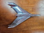 1956 Oem Chevy Bel Air Emblem Jet Bird. Fixed Price $75.00.