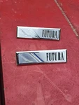 1964 1965 Ford Falcon Futura Door Panel Emblems C4DB-6220348-A X2 Fomoco. Fixed Price $25.00.