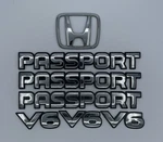 1994 - 2002 Honda Passport V6 Chrome Rear Tailgate Side Door Emblem Logo Badge. Fixed Price $54.99.