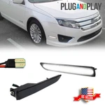 Ford Fusion 2010-12 Smoked White Led Front Bumper Side Marker Signal Lights. Fixed Price $24.99.